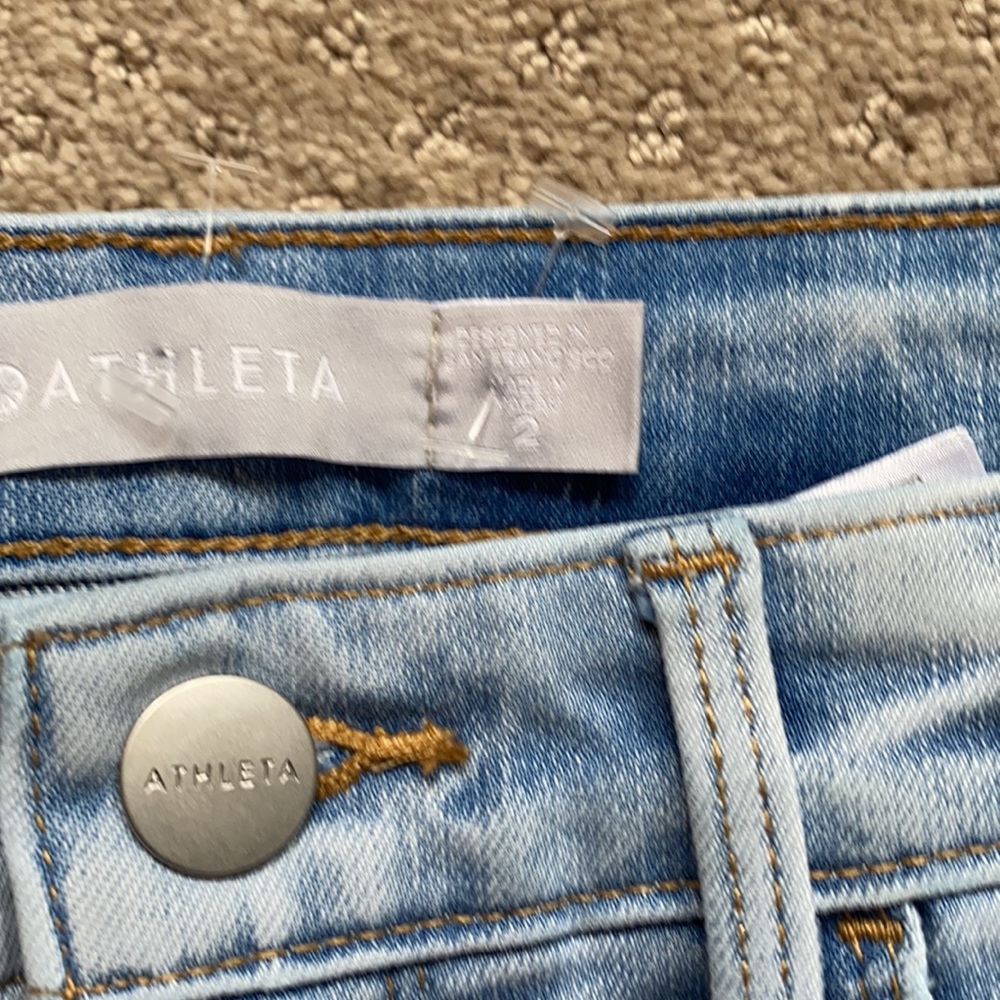Athleta jeans. Size 2. High waisted. Excellent condition - Picture 2 of 7